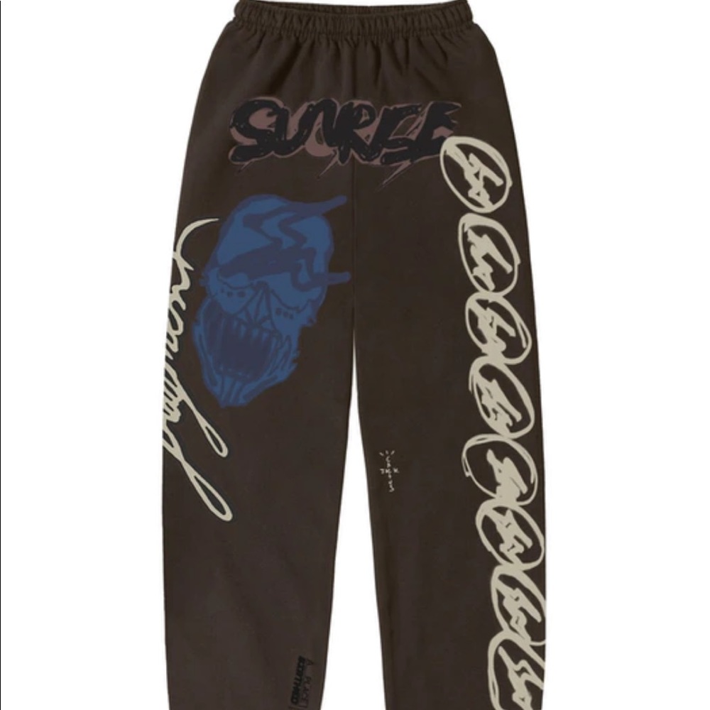 Cactus jack sweatpants by travis scott.